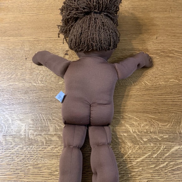Vintage Cabbage Patch Kids Designer Line Doll AA With Pacifier In HTF Overalls - Picture 12 of 16